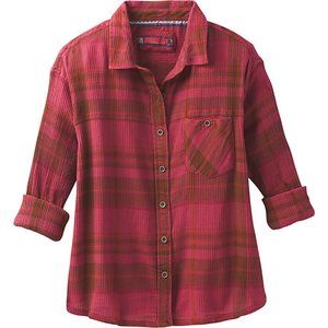 PrAna Sustainable Crinkle Button-Down